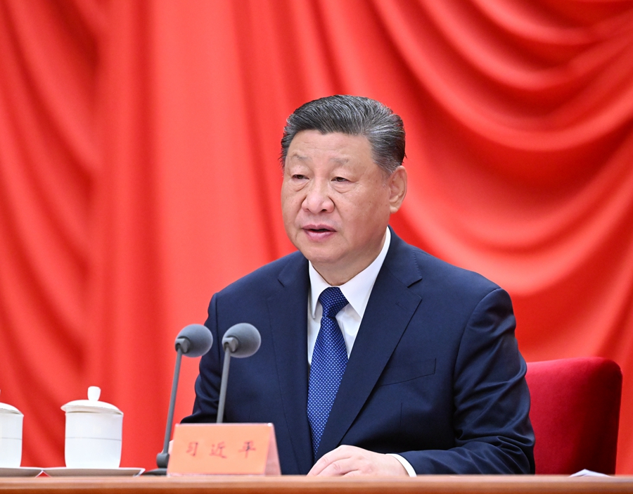 ??1月6日,中共中央總書記、國(guó)家主席、中央軍委主席習(xí)近平在中國(guó)共產(chǎn)黨第二十屆中央紀(jì)律檢查委員會(huì)第四次全體會(huì)議上發(fā)表重要講話。